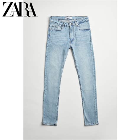 Купить ZARA Двойной 11 осень и зима мужской плотно ноги основные джинсы ...