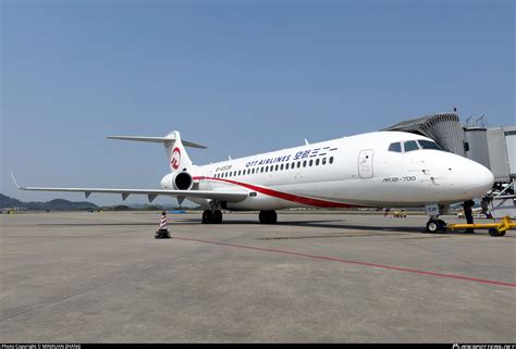 B 653R OTT Airlines COMAC ARJ21 700 STD Photo By MINXUAN ZHANG ID