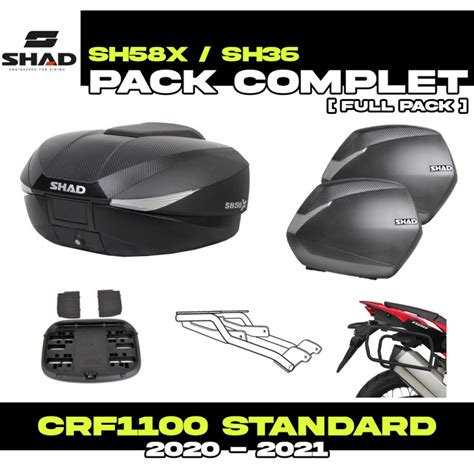 Shad Terra Full Luggage Set 2020 For Honda Africa Twin Crf