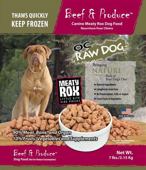 Oc Raw Dog Food Ingredients - Recipe Collections