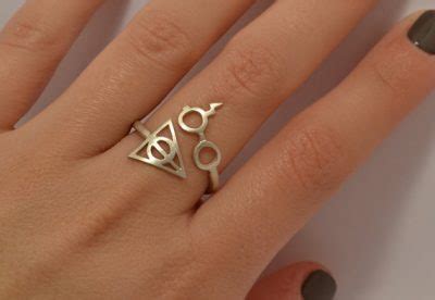 Harry Potter Deathly Hallows Ring - GeekAlerts