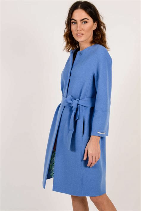 Max Mara Mantel Aus Wolle In Blau GRUENER AT