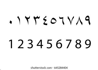 27,383 Arabic Numerals Images, Stock Photos & Vectors | Shutterstock