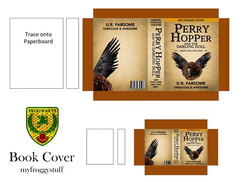 How to Make a Miniature Harry Potter Book for Dolls : Free Printables