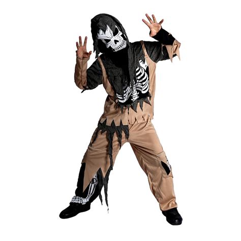 Children Zombie Skeleton Costume