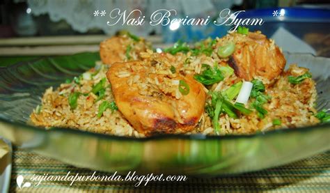 Nasi Beriani Ayam Tips Resep Cara Membuat