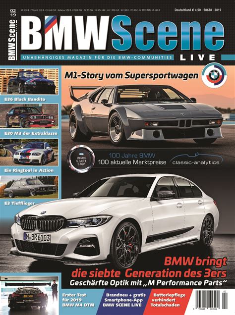 Cover BMW 0219 BMW SCENE LIVE Magazin