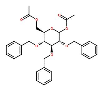 Di O Acetyl Tri O Benzyl D Glucopyranose Aksci Cs