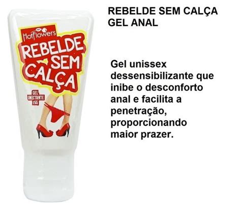 REBELDE SEM CALÇA GEL 15g Desinibida Lingerie