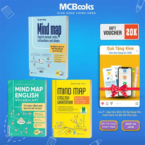 Mua Sách Bộ 3 Cuốn MindMap English Học Tiếng Anh Cho Người Mới Bắt