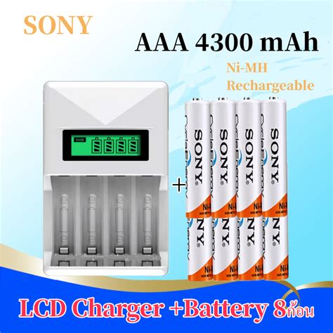 Sony Charger Aaa Mah Nimh Rechargeable Battery