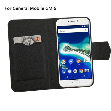 5 Colors Hot General Mobile GM 6 Case Phone Leather Cover Factory