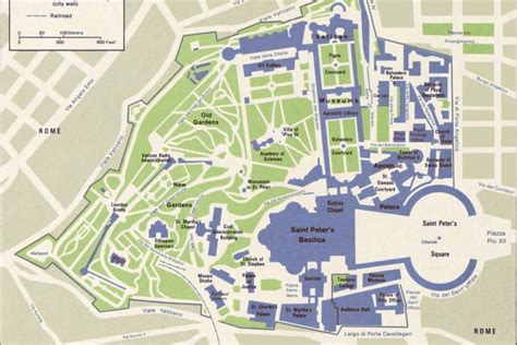 Mapa del Vaticano - Vatican Tickets