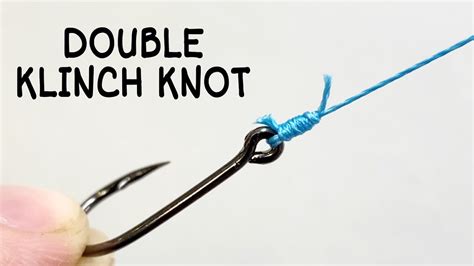 A Very Strong Fishing Knot That Every Angler Should Have The Double