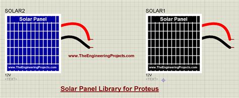 Solar Panel Library For Proteus V2 0 The Engineering Projects