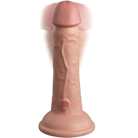 King Cock Elite Dildo Realistico Vibrador Silicona Cm Katty