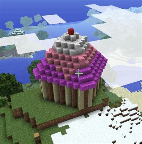 Minecraft Cupcake House Prototype Darkwingedfae LiveJournal