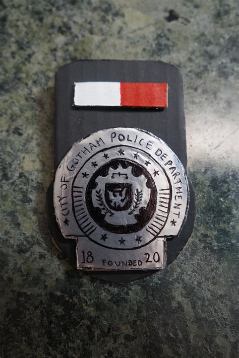 Homemade Gotham Police Badge By Amouxj On Deviantart