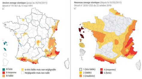 Carte De L Aléa Sismique En France Le Carte