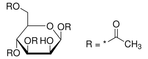 1346 四 O 乙酰基 β D 吡喃甘露糖 98 Sigma Aldrich