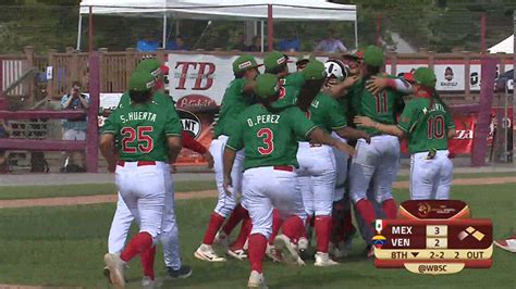 Selecci N Mexicana De Beisbol Femenil Va Por Medalla De Bronce En Copa