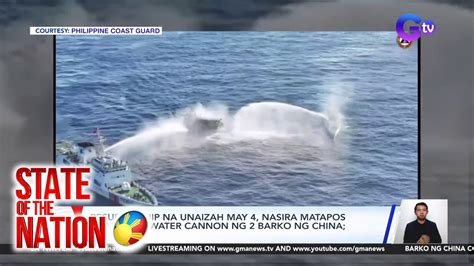 Brp Sindangan Binangga Ng Barko Ng China Coast Guard Habang Nasa