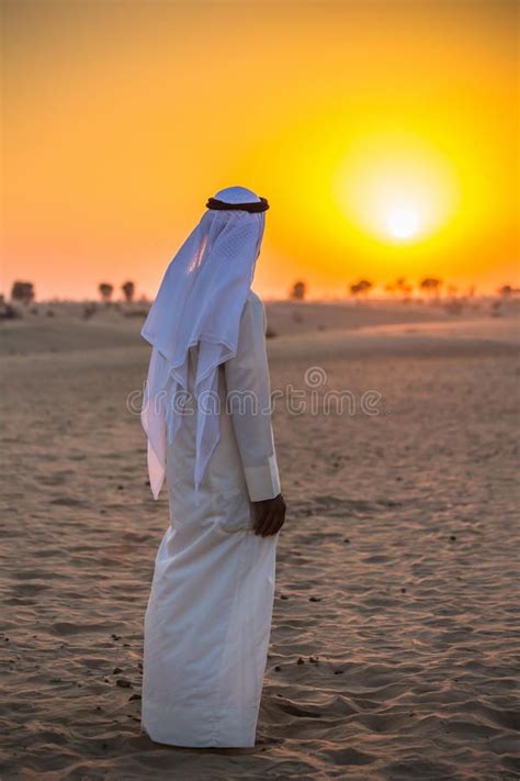 Arabian desert. Arab in the Arabian desert on a hot sunny day , #Aff, #Arab, #desert, #Arabian ...