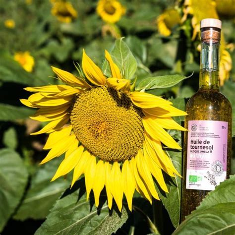 Huile De Tournesol Bio La Ferme De Fardissou