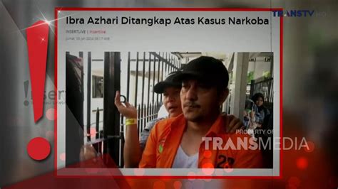 Polisi Berhasil Tangkap Pemasok Narkoba Ibra Azhari Video Dailymotion