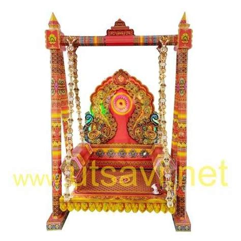 Eco Friendly Ganpati Decoration Utsavi Jhula Makhar At Rs 3900 Piece