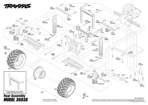Traxxas - Exploded Views - Monster Jam - Grave Digger 30th Anniversary