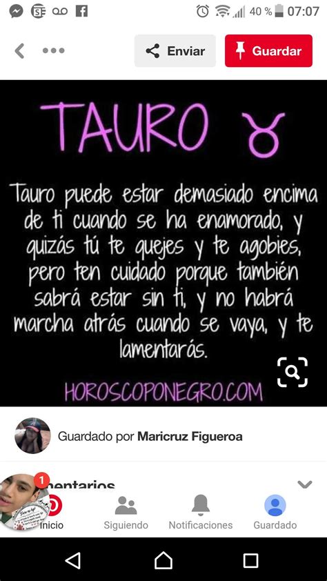 Pin De Leticia Perez En Tauro Citas De Tauro Signos Del Zodiaco