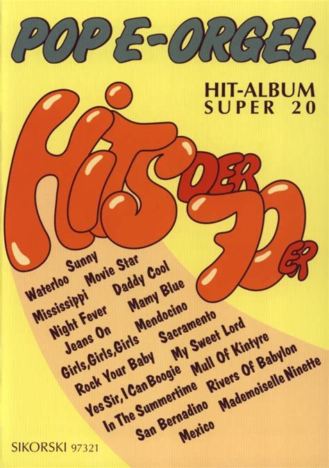 Pop E Orgel Hit Album Super Hits Der Er Im Stretta Noten Shop