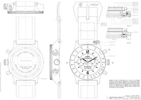 Officine Panerai For Your Eyes Only Panerai Pre Vendome Blue Prints