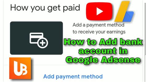 Paano Mag Lagay Ng Bank Account Sa Google Adsense Payment Method