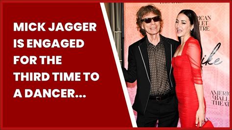 Mick Jagger Is Engaged For The Third Time To A Dancer Less Than Half