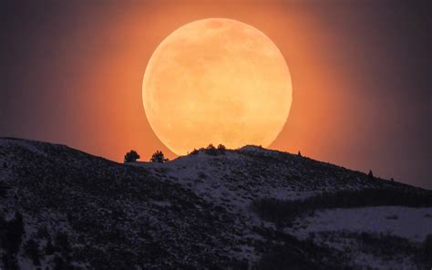 3840x2400 Moon Rising Over The Wasatch Mountains 4K ,HD 4k Wallpapers ...