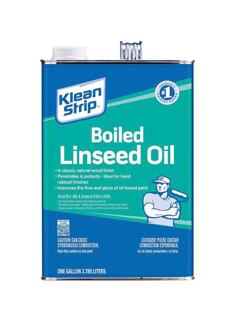 Klean Strip Oil Based Boiled Linseed Oil Natural Gloss Gal