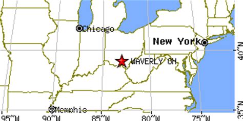 Waverly, Ohio (OH) ~ population data, races, housing & economy