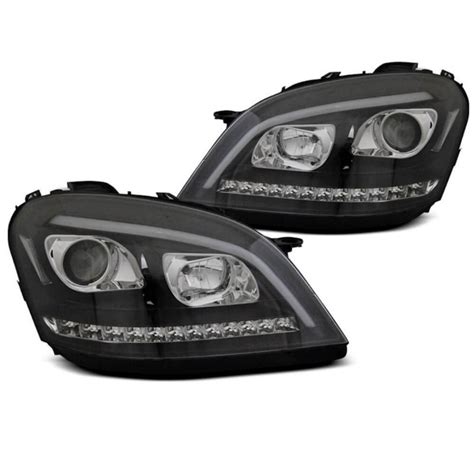 X Phares Avant Led Clignotants Dynamiques Mercedes Ml W