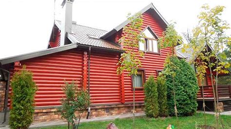 Варианты покраски деревянного дома с фото и дизайном: картинки