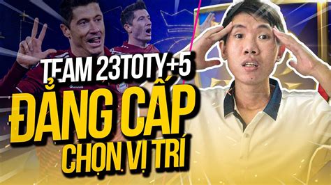 THÀNH HOÀ ĐỘI HÌNH 23 TOTY 5 MAX PING NHẤT GAME HIỆN TẠI