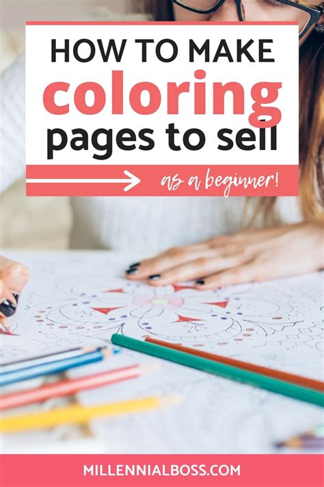 How To Make Coloring Pages In Canva To Sell Printable Templates Free