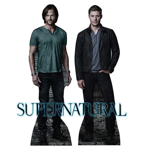 Sam And Dean Winchester Supernatural Ackles Cardboard Cutout Standup