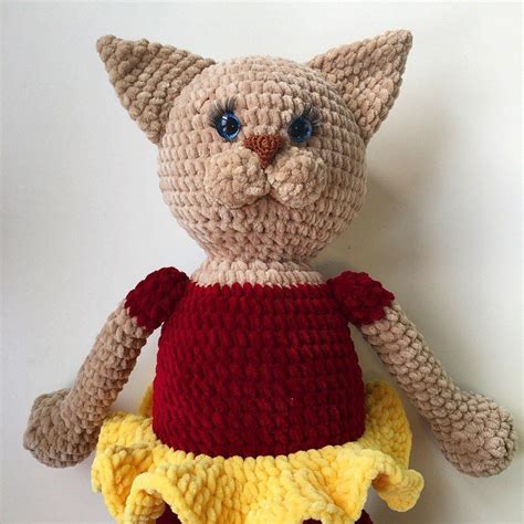 Cat Amigurumi Crochet Plush Free Pattern Amigurumi