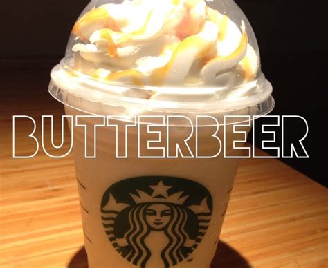 Butterbeer Frappucino From Starbucks Secret Menu Item Absolutely