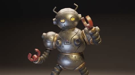 ArtStation - retro robot