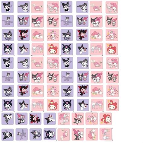 Kurumi Melody Sanrio Stikers In 2023 Paper Dolls Book Note Pad