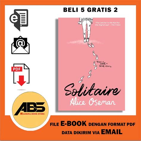 Jual E Book Solitaire By Alice Oseman English Shopee Indonesia