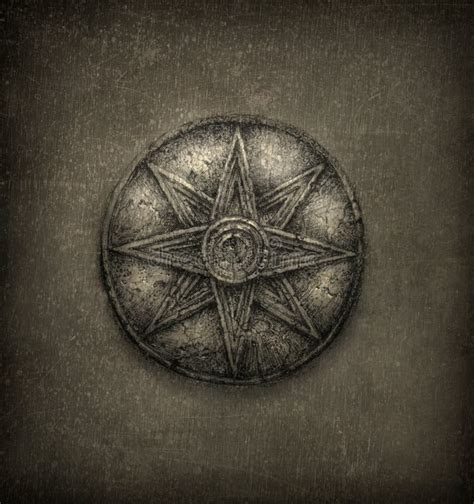 Star of Ishtar stock image. Image of paganism, paper - 21993493